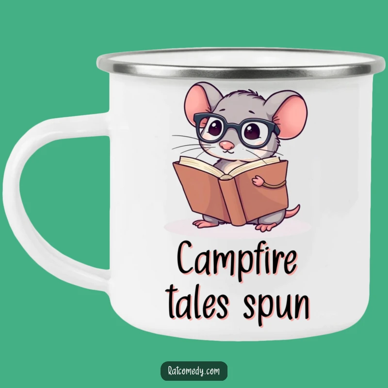 Adventure Funny Rat Camping Mug: Scholar Outdoors, Durable, Great Funny Gift