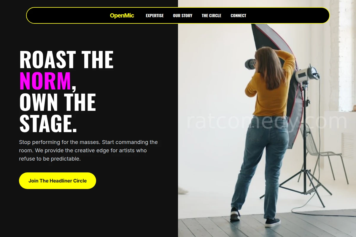 OpenMic Creative Direction