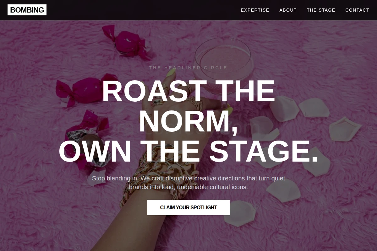 Bombing Creative Direction