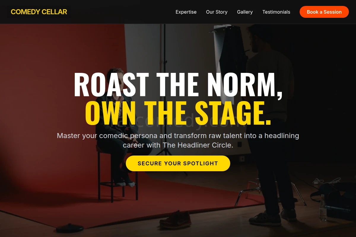 ComedyCellar Creative Direction