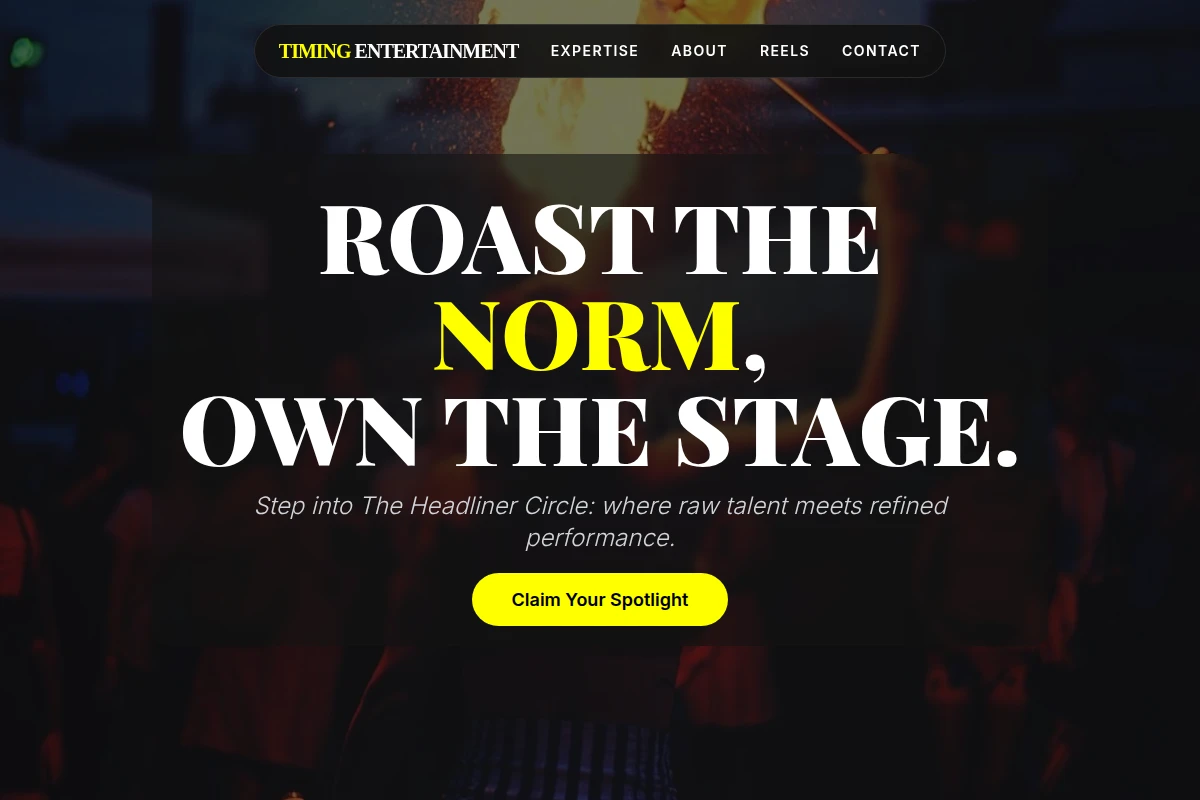 Timing Entertainment