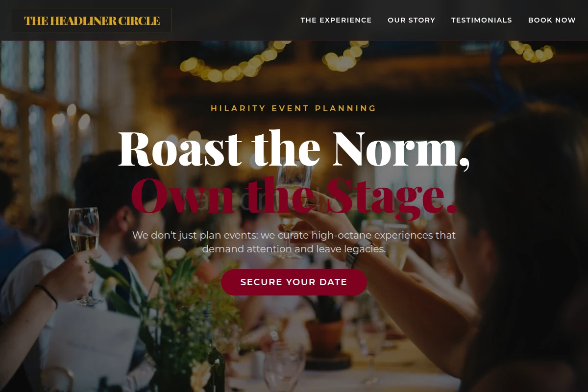 Hilarity Event Planning