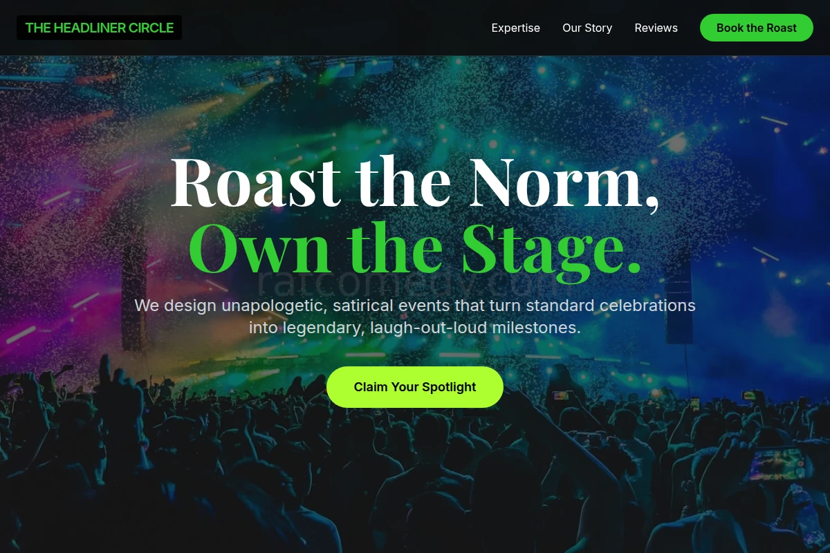 Satire Event Planning