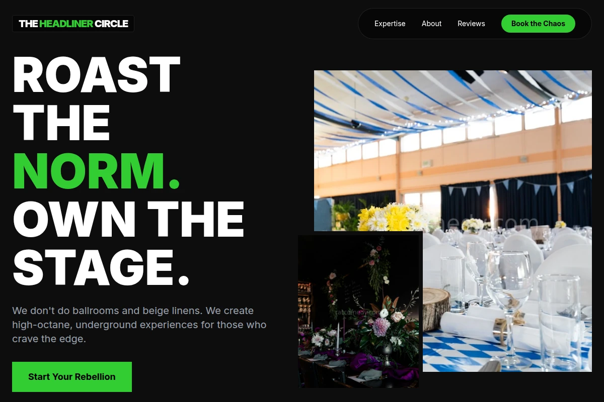 Underground Event Planning