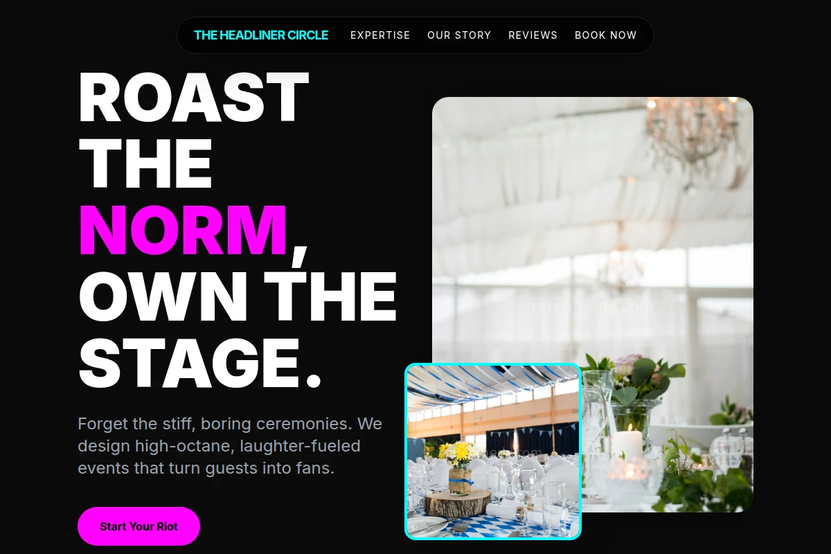 LaughTrack Event Planning