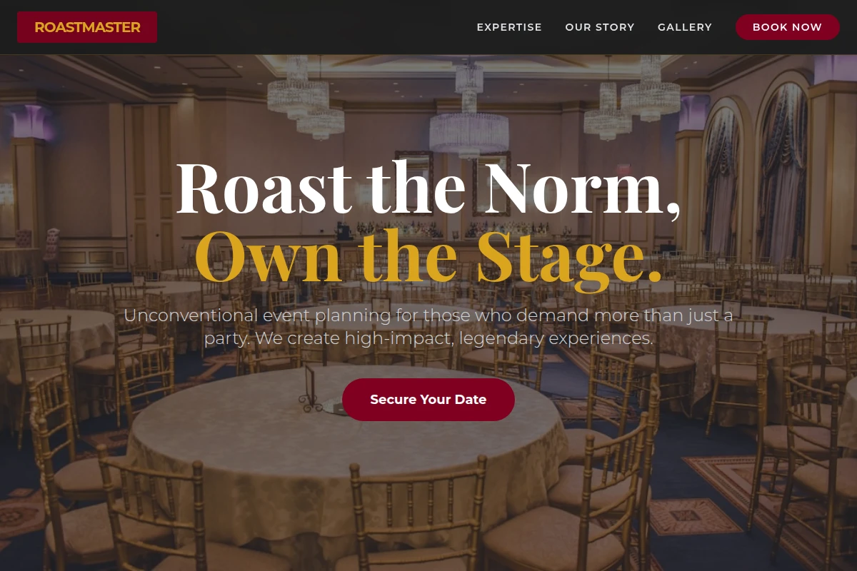 RoastMaster Event Planning
