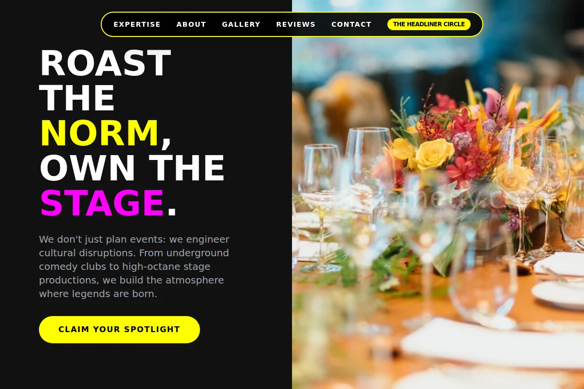 AltComedy Event Planning
