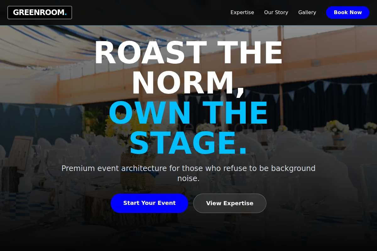 Greenroom Event Planning