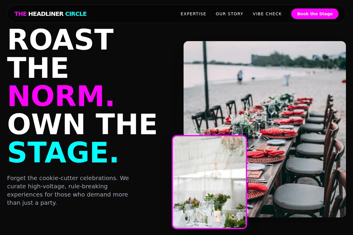 Reel Event Planning