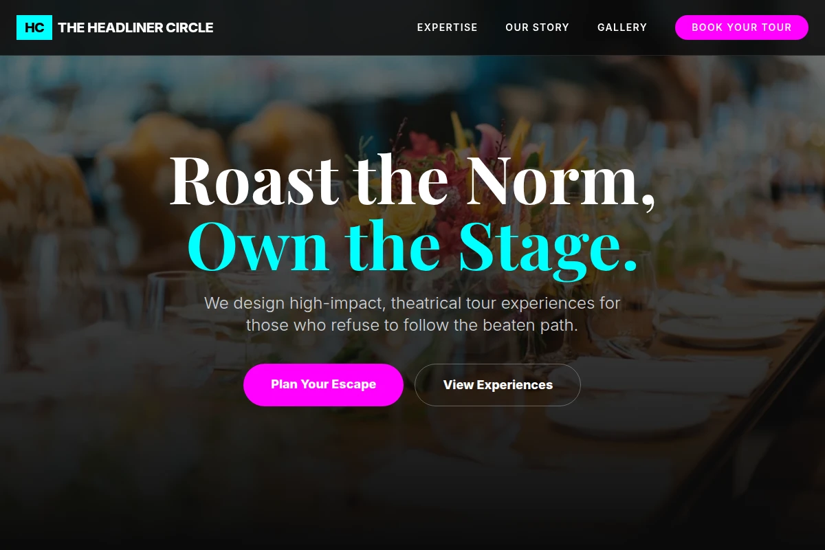 Tour Event Planning