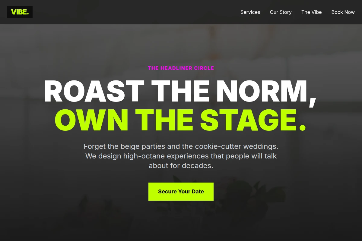 Vibe Event Planning