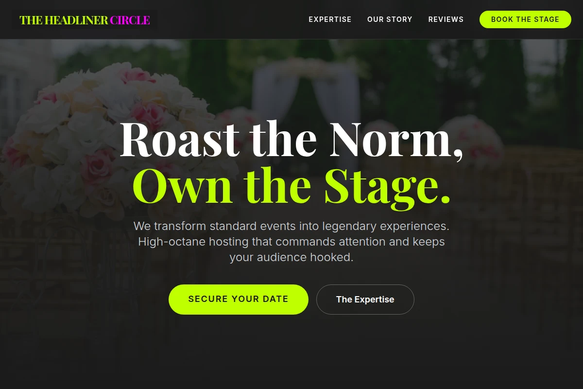 Emcee Event Planning