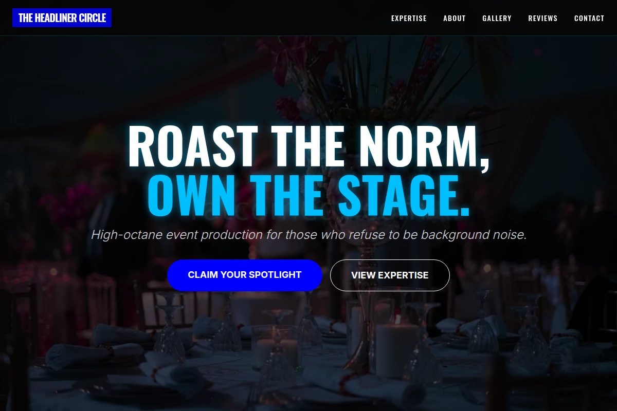 RoastMaster Event Planning
